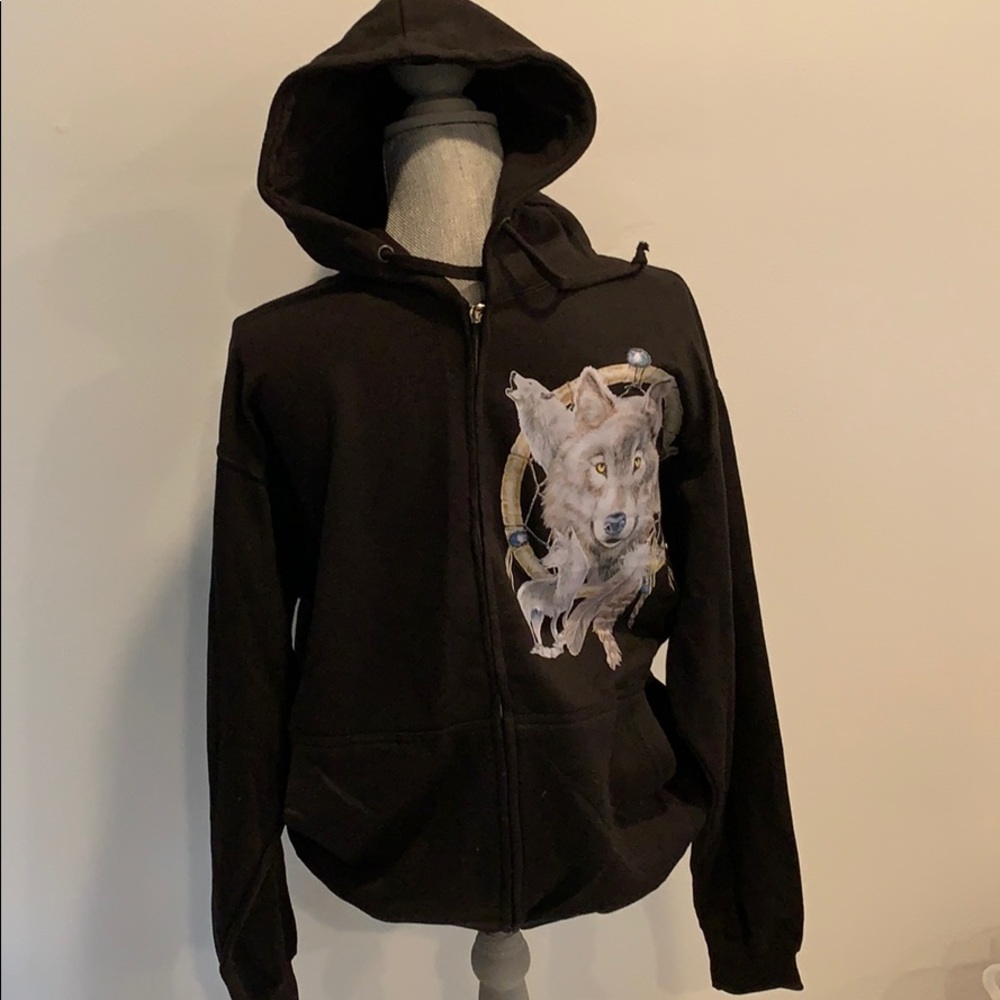 CSV Wolf Dreams Hoodie Men’s Black Large